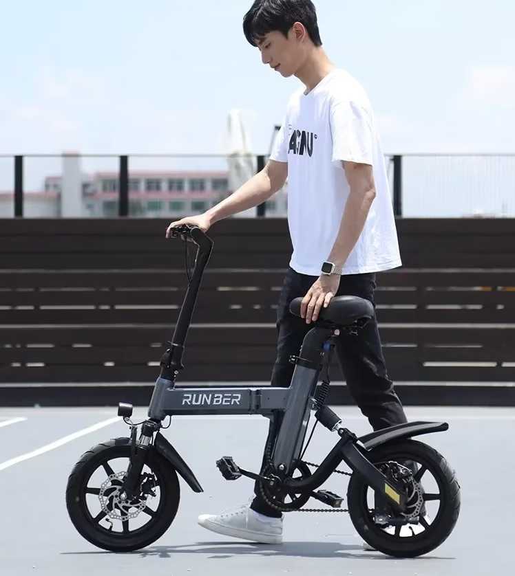 Super Light and Portable Folding Electric Bicycle: E-Bikes with 36V Battery, 40-90KM Range - Your Ultimate Urban Mobility Solution