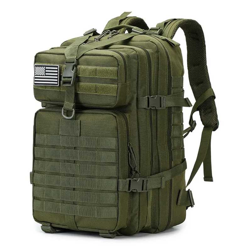 Tactical Military Backpack: Waterproof Rucksacks for Camping, Trekking, and Hunting - Large Capacity Travel Bag for Men