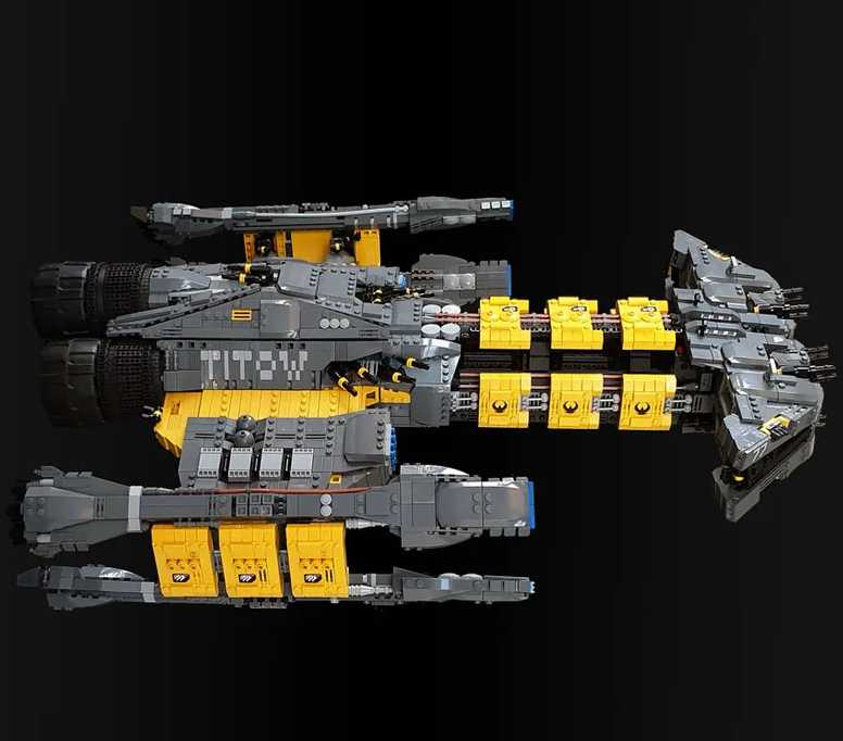 Build Your Own Star Movie Space UCS Battlecruiser: DIY Assembly Bricks Model Toys for StarCraft Enthusiasts