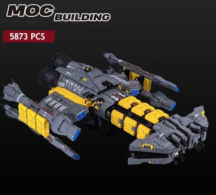 Build Your Own Star Movie Space UCS Battlecruiser: DIY Assembly Bricks Model Toys for StarCraft Enthusiasts