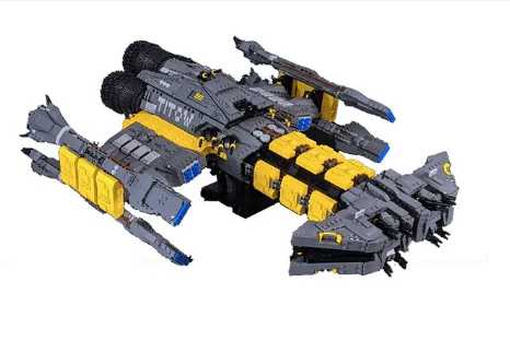 Build Your Own Star Movie Space UCS Battlecruiser: DIY Assembly Bricks Model Toys for StarCraft Enthusiasts