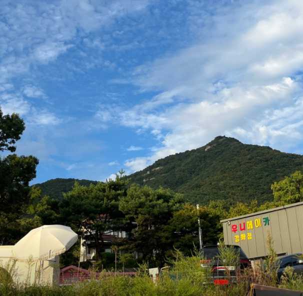 인천 강화도 산 바다 호수를 모두 가진 전망 좋은 뷰맛집 창후리 캠핑장 우니메이카 강화점