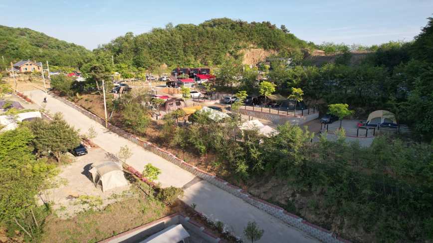 경기도 화성 전망 좋은 야영장 제부도 전곡항 근처 필캠핑장