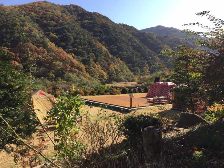 강원도 횡성 치악산 국립공원 인근 캠핑장 텐트 야영장 벳소캠프