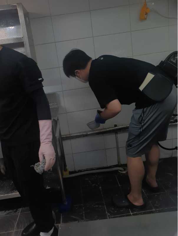 인천 남동구 부천 시흥 음식점 오픈 개업 주방 후드 홀 바닥 전체 청소 바닥 왁스 코팅 에어컨 선풍기 분해 세척