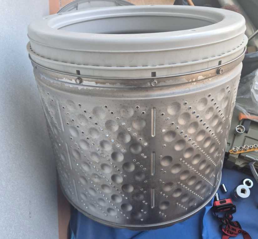 부천 안산 LG 통돌이 세탁기 15kg 청소 10년 사용 분해 세척